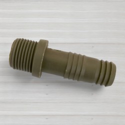 Штуцер з'єднувальний різьба 1/2"- шланг 3/8"